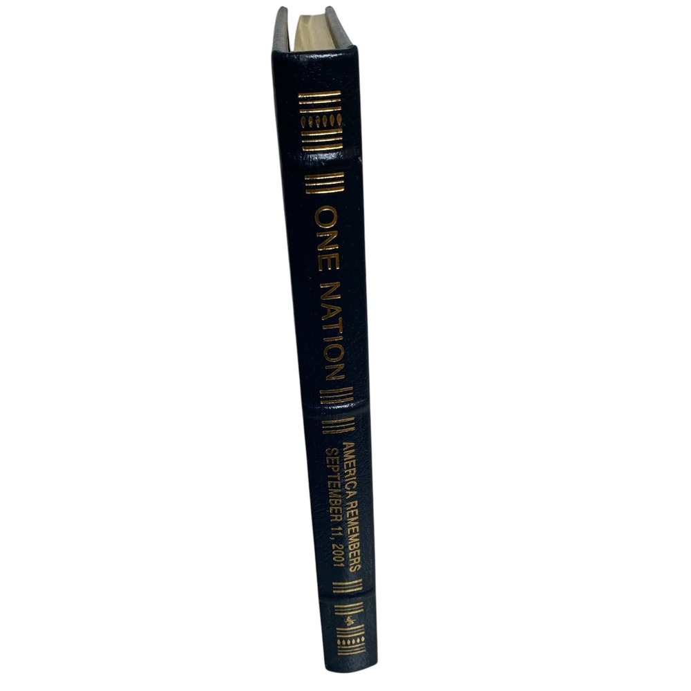 Easton Press One Nation America Remembers September 11 2001 9/11 Leather 1st Ed - Picture 2 of 7